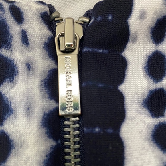 Michael Kors Watercolor Abstract Tie Dye Dress - Picture 3 of 4